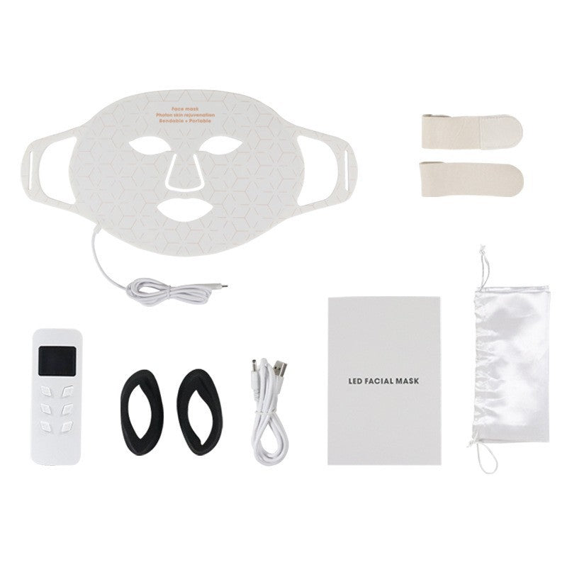LED Red Light Therapy Face Mask – At-Home Skincare