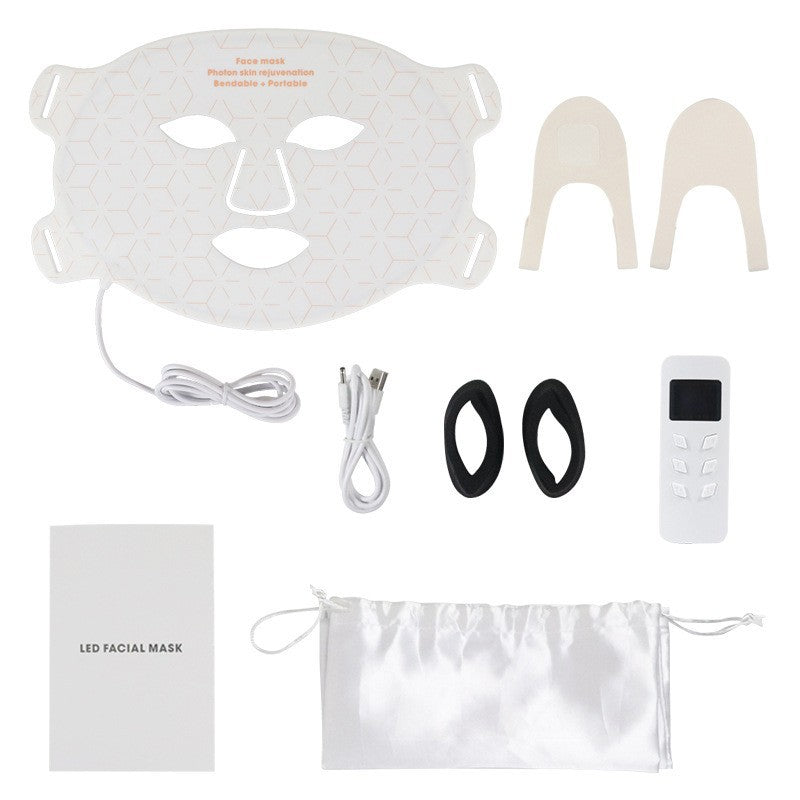 LED Red Light Therapy Face Mask – At-Home Skincare