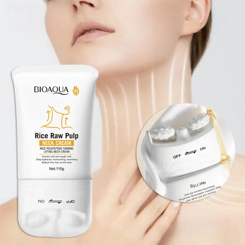 Korean Rice Neck Cream for Fine Lines & Dryness