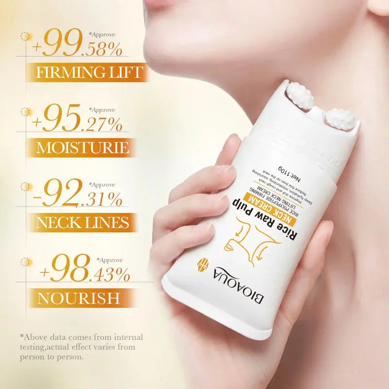 Korean Rice Neck Cream for Fine Lines & Dryness