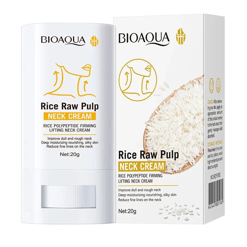 Korean Rice Neck Cream for Fine Lines & Dryness