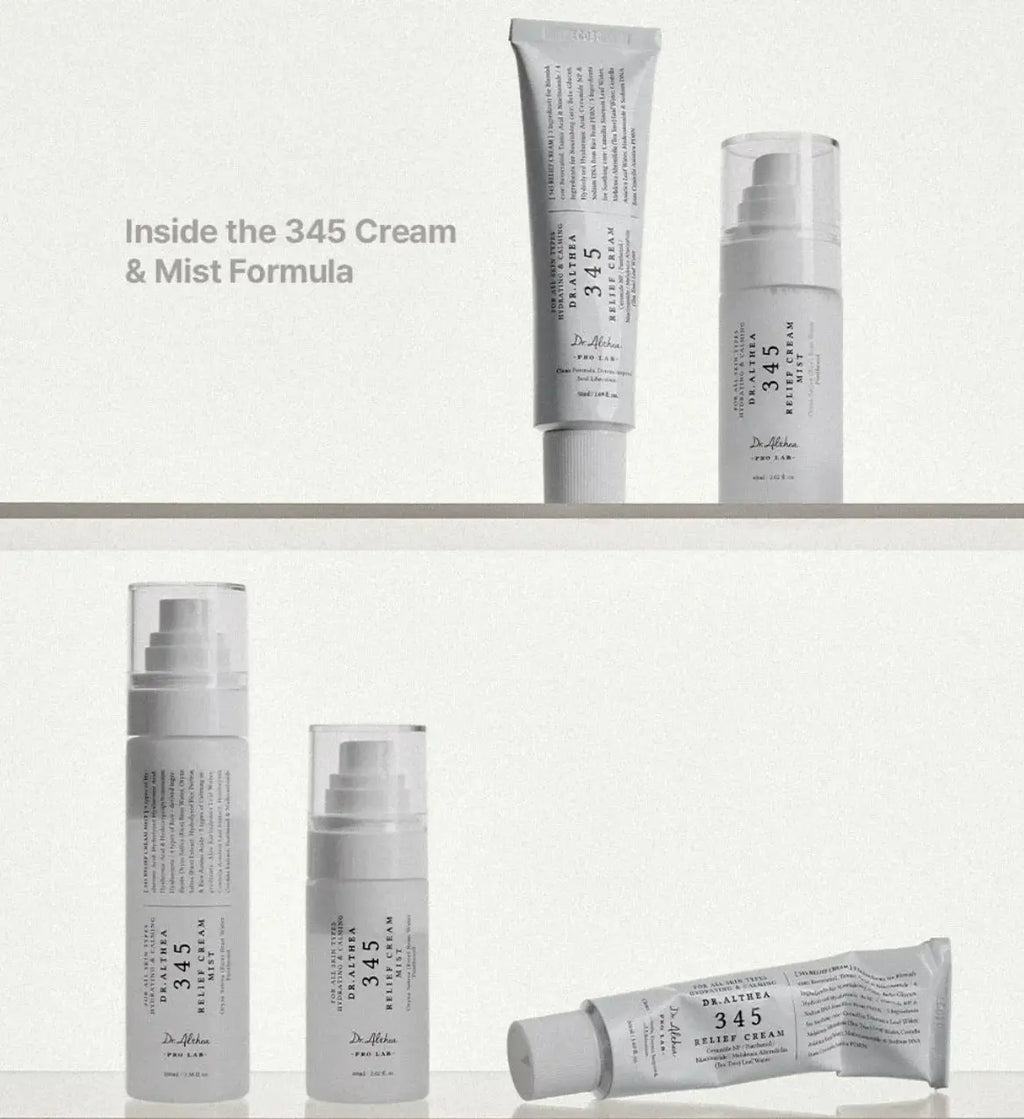 Dr.Althea 345 Relief Cream Mist – Antioxidant Moisturizing & Intensive Skin Repair Face Mist, 147ml
