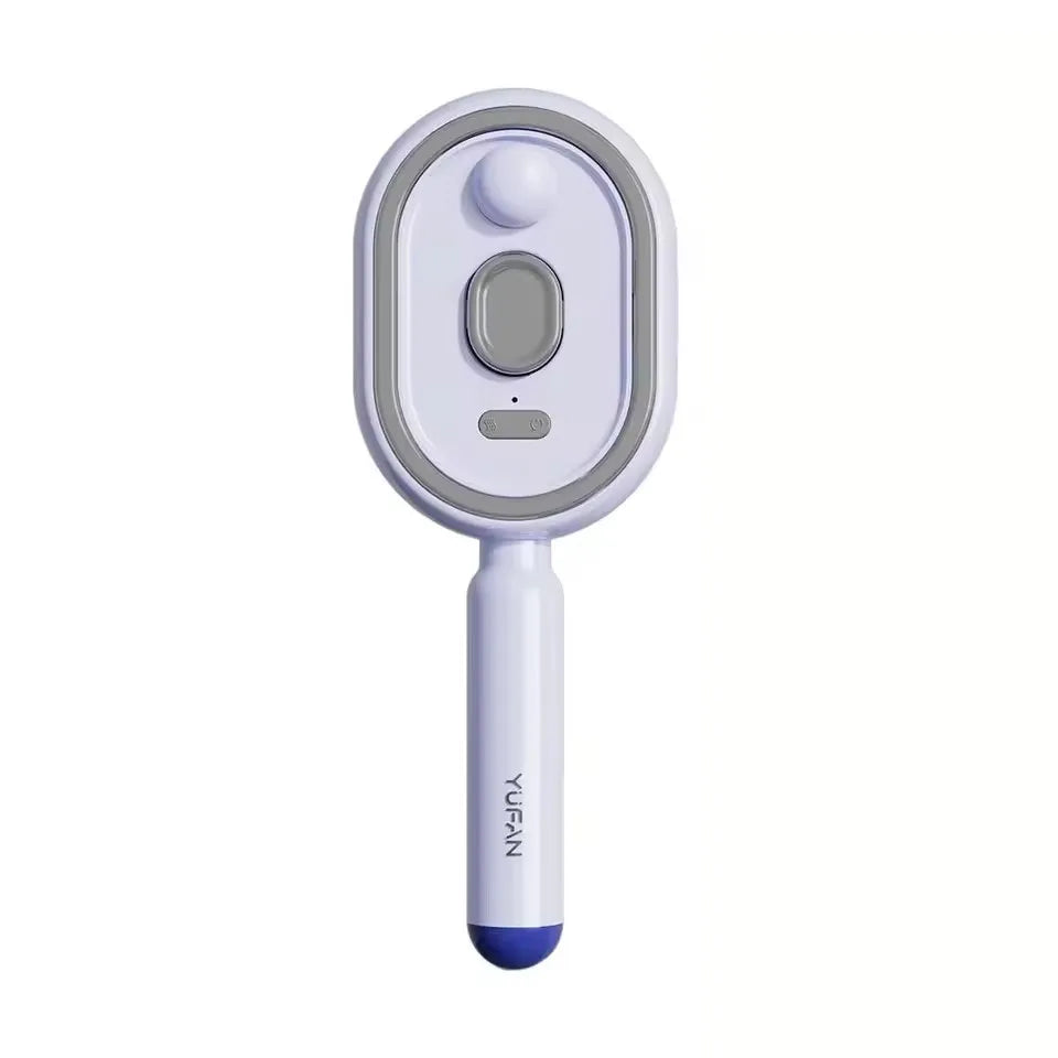 SteamGlow™ 3-in-1 Steam Hair Brush & Scalp Massager