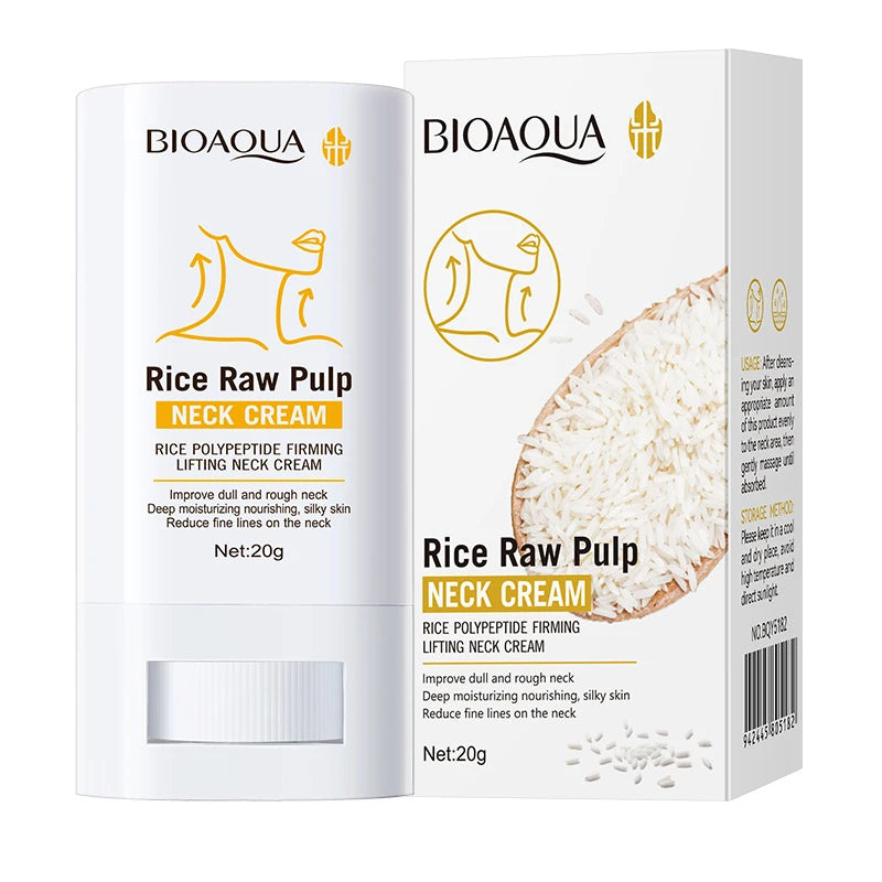 Korean Rice Neck Cream for Fine Lines & Dryness