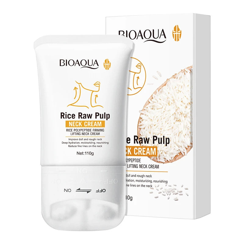 Korean Rice Neck Cream for Fine Lines & Dryness