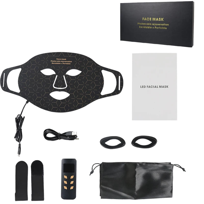 LED Red Light Therapy Face Mask – At-Home Skincare