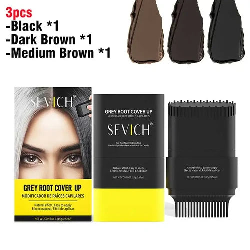 Gray Hair Color Touch-Up Stick – Instant Root Coverage