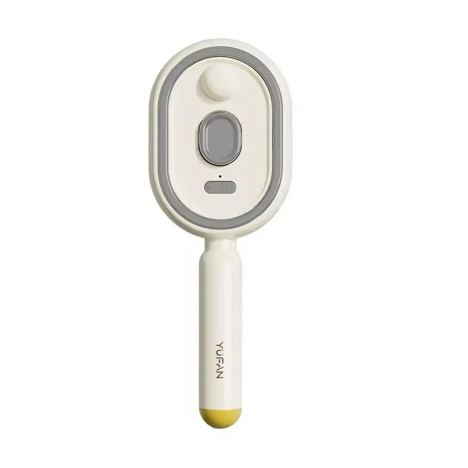 SteamGlow™ 3-in-1 Steam Hair Brush & Scalp Massager