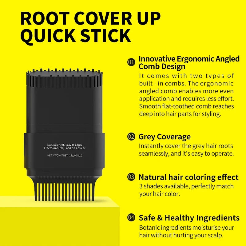 Gray Hair Color Touch-Up Stick – Instant Root Coverage