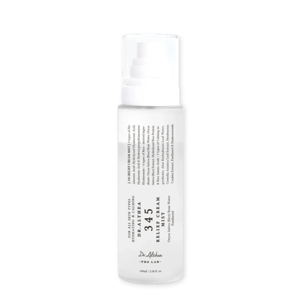 Dr.Althea 345 Relief Cream Mist – Antioxidant Moisturizing & Intensive Skin Repair Face Mist, 147ml